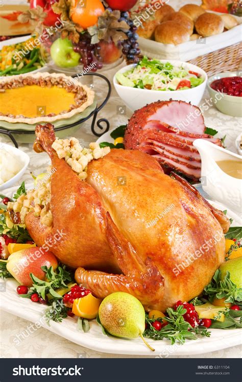 Thanksgiving Dinner Stock Photo 6311104 Shutterstock