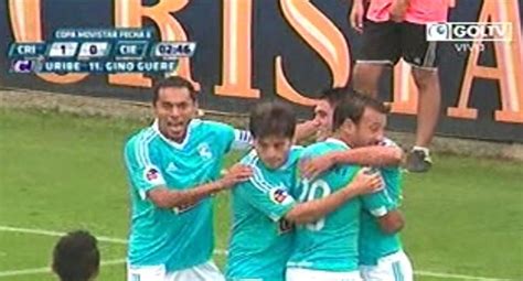 Sporting Cristal Vs Cienciano Así Fue El Gol De Irven Ávila Futbol