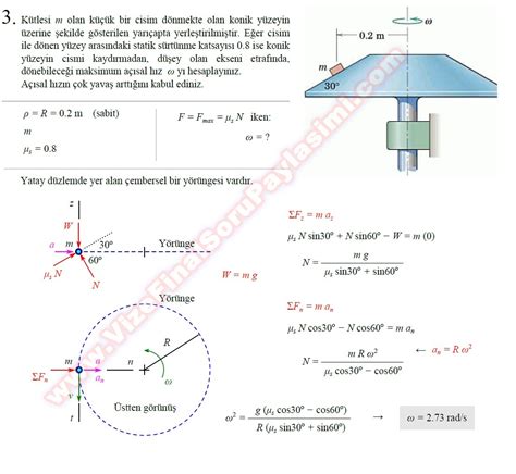 Dinamik Dersi Final Sorular Ve Cevaplar Sayfa Vize Ve Final