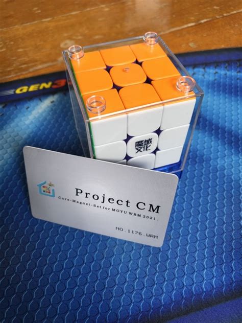 Cubers Home MoYu WeiLong WR M 2021 MagLev 3x3 With Corner Core