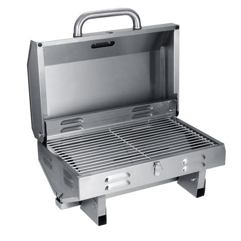 New High Quality Stainless Steel Tailgate Tabletop Camping Propane Gas Grill Us Ebay