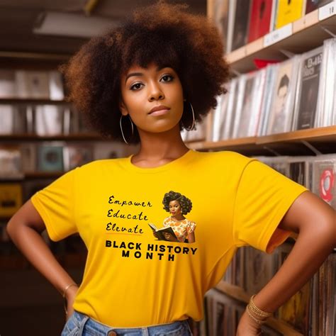 Black History Month T Shirt For Black Women T Shirt Black Pride Tshirt