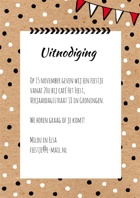 Uitnodiging Vriendinnen Feestje Uitnodigingen Kaartje2go