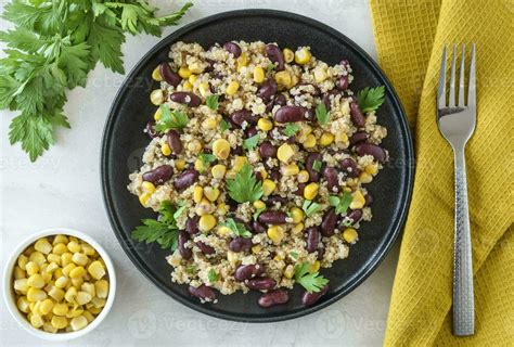 Mexican quinoa bowl 23310670 Stock Photo at Vecteezy