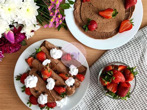 Chocolate Protein Crepes Kasia S Plate