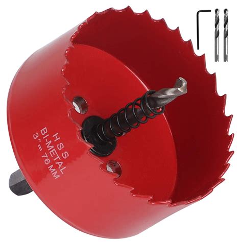 Inch Bi Metal Hole Saw Hss Hole Cutter Heavy Duty For Drilling Wood