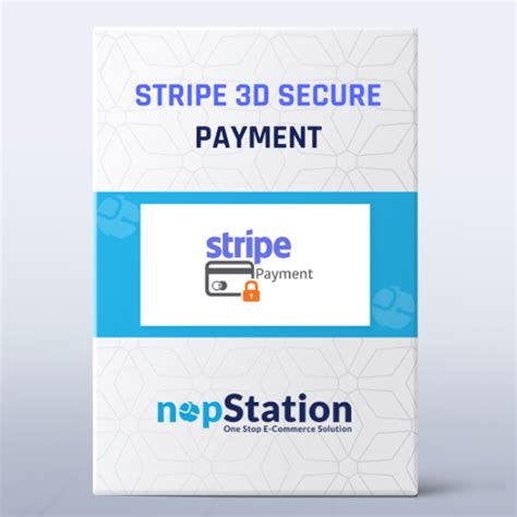 Stripe D Secure Payment By Nopstation Nopcommerce