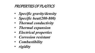 Plastics | PPT