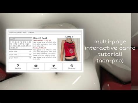 Tutorial On This Multi Page Interactive Carrd Owner YouTube