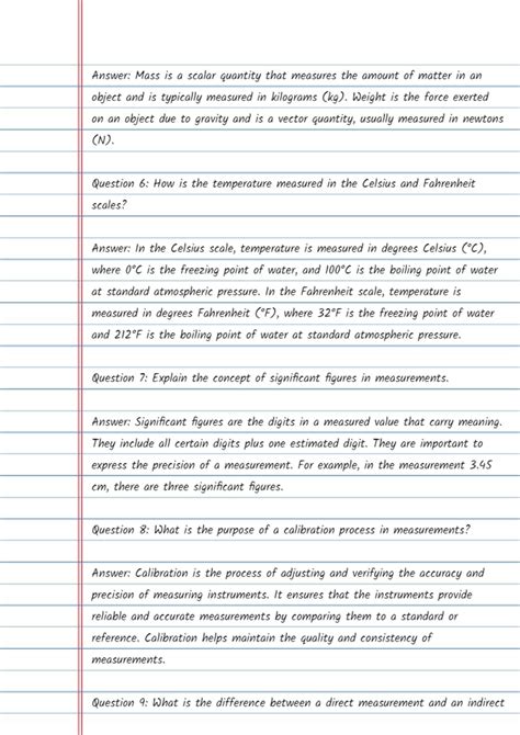 Solution Physical Quantities And Measurement Question Answers Studypool