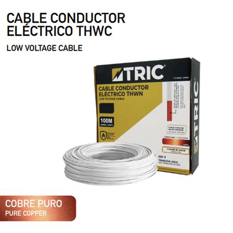 Tric Cable Thw Cobre Blanco Tienda Comercializadora La