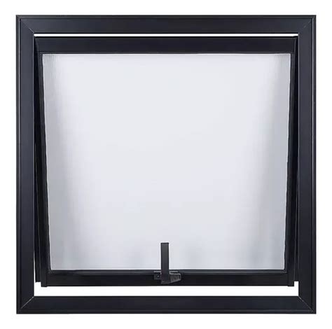 Maxim Ar 60 X 60 Alumínio Preto Linha 25 Vidro Boreal Parcelamento