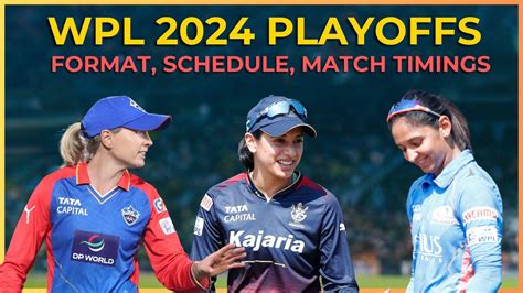 Women S Premier League Playoffs Schedule Live Match Time