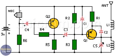 Transmisor Fm Muy Sencillo Con Transistores Electr Nica Unicrom