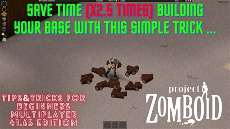 Project Zomboid Tips And Tricks For Beginners Gameplay