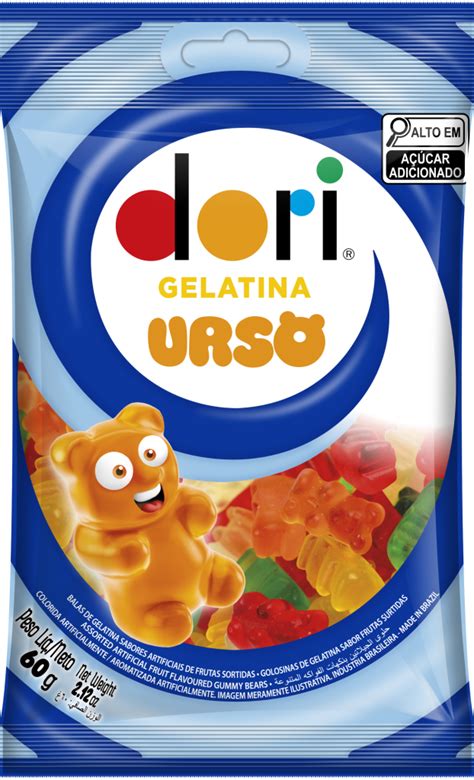 Dori Gelatina Urso G Dori Alimentos S A