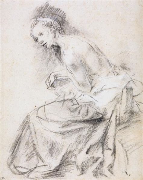 Art Reproductions A Seated Female Nude As Susanna 1647 By Rembrandt