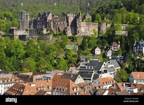 Heidelberg Castle Baden Württemberg Germany Stock Photo Alamy