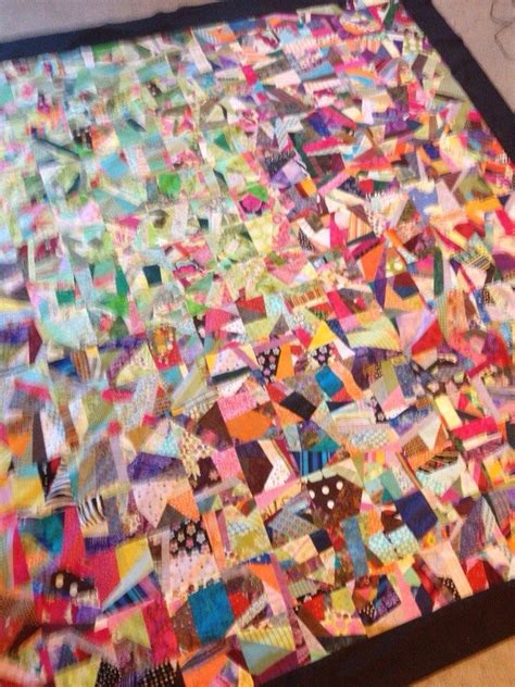 Crazy Scrap Quilt Quilts Scrap Quilts Scrap