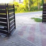 Gates Automatic Sliding Folding Double Leaf Lewandowski Fence