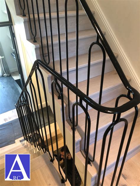 Cast Iron Wrought Iron Staircase Railings Handrails Arc Fabrications