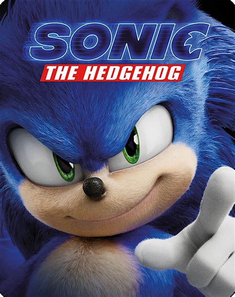 Sonic The Hedgehog 4k Blu Ray Steelbook Paramount Sonic The