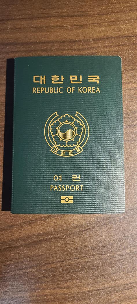 Renewed Korean Passport R Passportporn