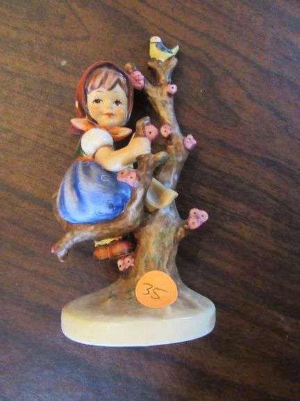 Goebel Hummel Apple Tree Girl Land Of Goshen Auction House