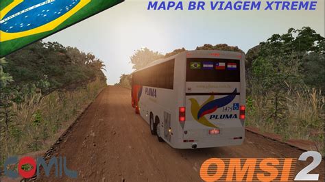 Omsi Linha Escolar Mapa Brasil Viagem Xtreme Comil Campione Youtube