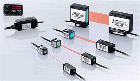 Optoelektronischer Sensor Einweg Ib Series Keyence Rechteckig