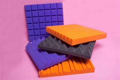 Polyurethane Foam Sheet Pu Foam Studio Acoustic Colored Foams For