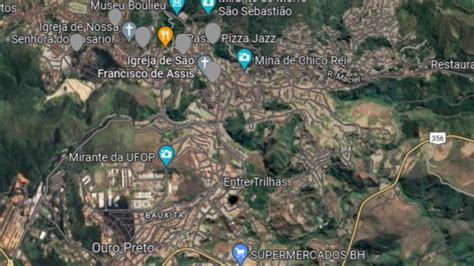 Mapa De Ouro Preto By Gustavo Santiago On Prezi