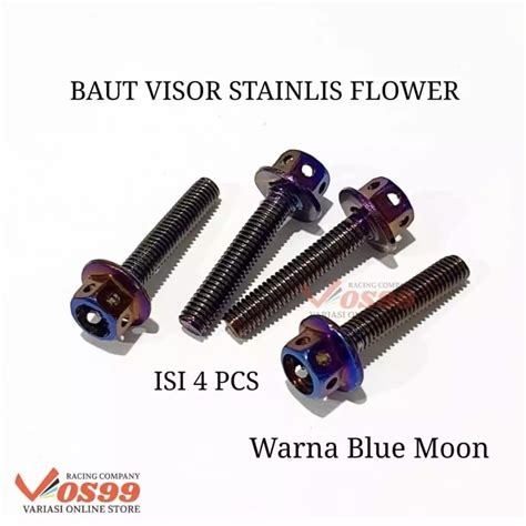 Jual 4 BIJI BAUT PROBOLT WINSHIELD HENG YAMAHA NMAX LEXI AEROX XMAX