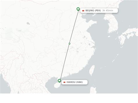 Direct Non Stop Flights From Haikou To Beijing Schedules