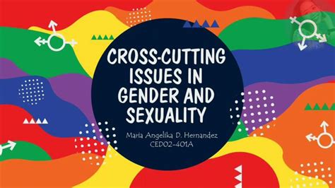 Discussion Video About The Cross Cutting Issues In Gender And Sexuality