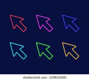 Neon Cursors Images Stock Photos Vectors Shutterstock