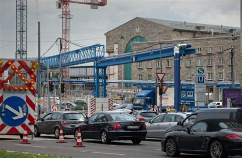 Verkehrschaos In S Mitte Umbauten Vor Dem Bahnhof Beginnen