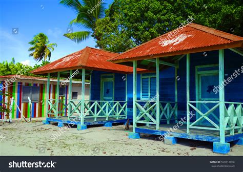 Caribbean Beaches Colorful Houses Stock Photo 169312814 | Shutterstock