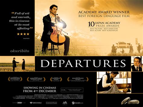 Poster & Trailer: Departures - HeyUGuys