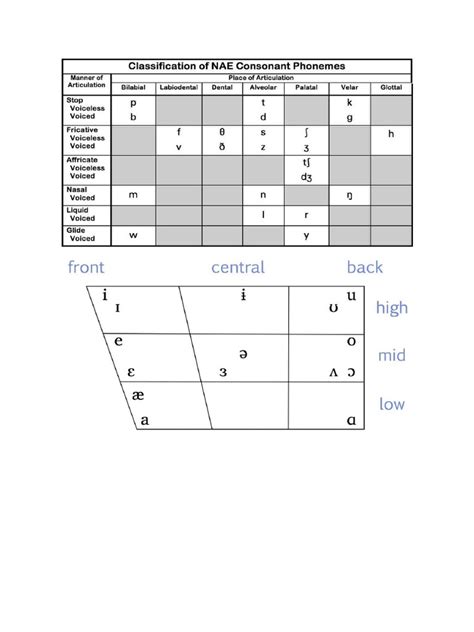 Ipa Charts | PDF