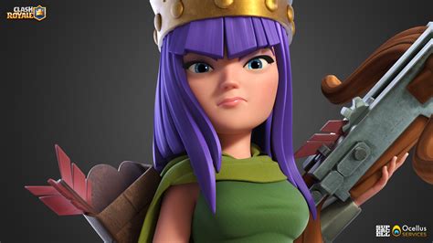 Ocellus Services Clash Royale Champions Archer Queen