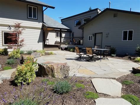 Lynnwood Bluestone Flagstone Patio By Sublime Garden Design Sublime Garden Design Landscape