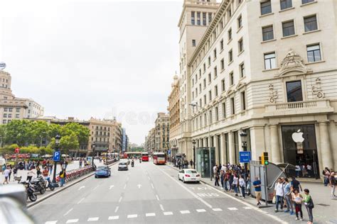 Barcelona City Center in Spain. Editorial Photo - Image of europe ...