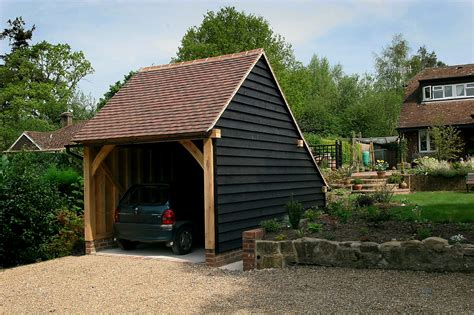 Self Build Oak Garage Kits