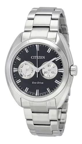 Reloj Citizen Hombre Eco Drive Bu E Color De La Malla Plateado