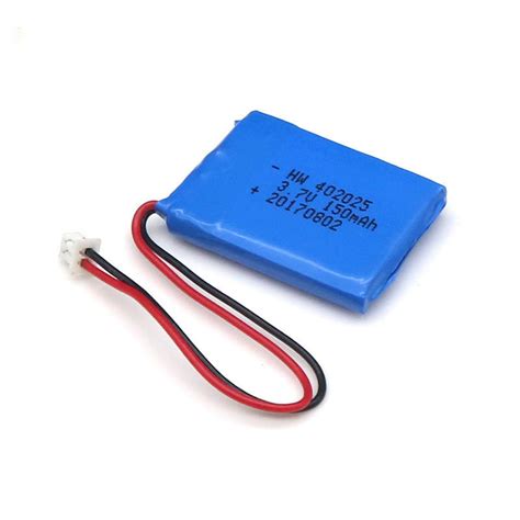 Custom 150mah 37v Lithium Ion Polymer Battery Pack