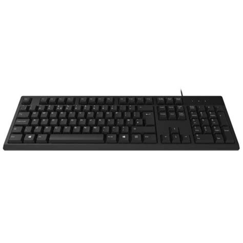 CIT USB PS2 Wired Keyboard Full Size UK Layout QWERTY For Desktop PC