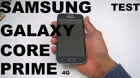 TEST Samsung Galaxy Core Prime 4G REVIEW YouTube