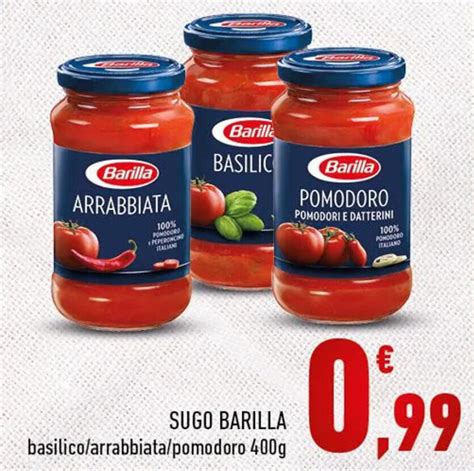 Barilla Sugo Basilico Arrabbiata Pomodoro G Offerta Di Conad