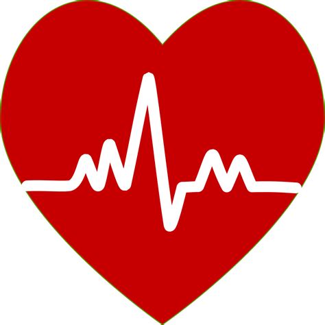 Heart Rate Monitor Art Vector Icon For Medical Applications And